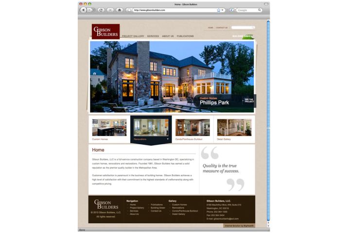 Web/multimedia project: Gibson