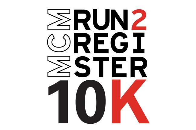 Promotional/advertising project: logo for marine corps marathon event