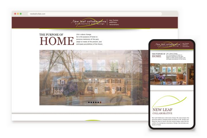 Web/multimedia project: New Leaf Collaborative
