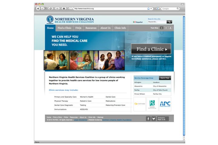 Web/multimedia project: Novaclinics