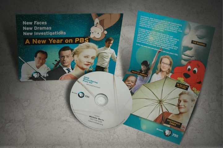 Promotional/advertising project: pbs media kit