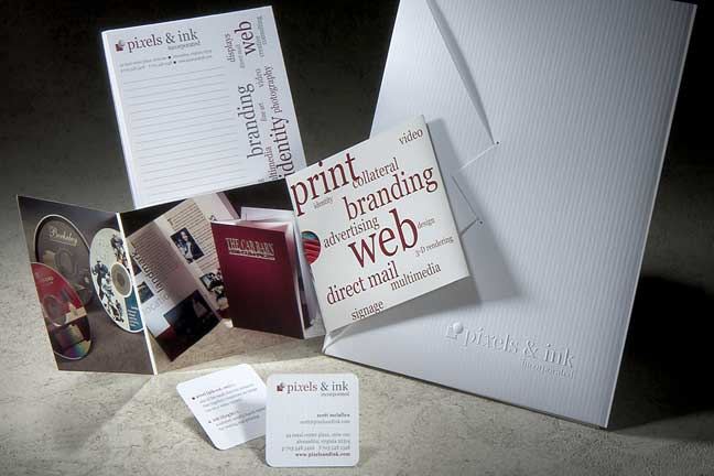 Promotional/advertising project: marketing material
