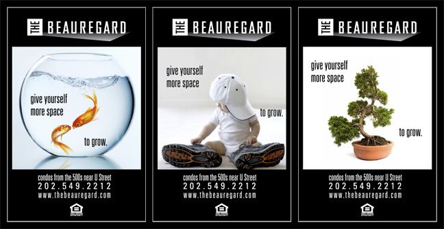 Promotional/advertising project: ad series for new condominium