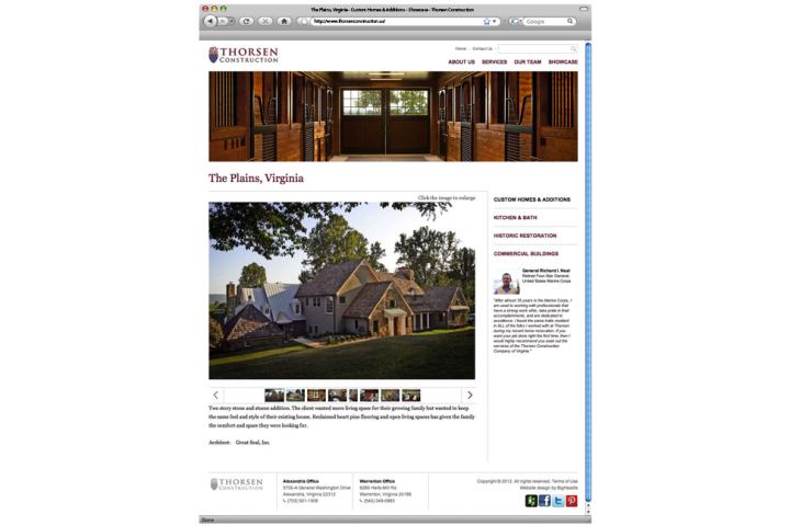 Web/multimedia project: Thorsen